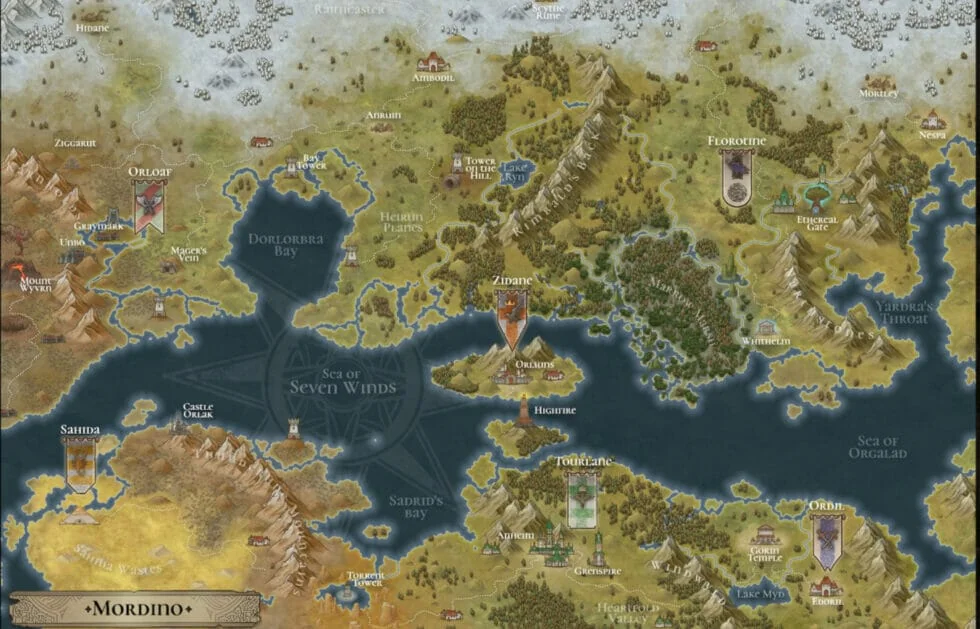 Preview of Faceland's live 3D world map